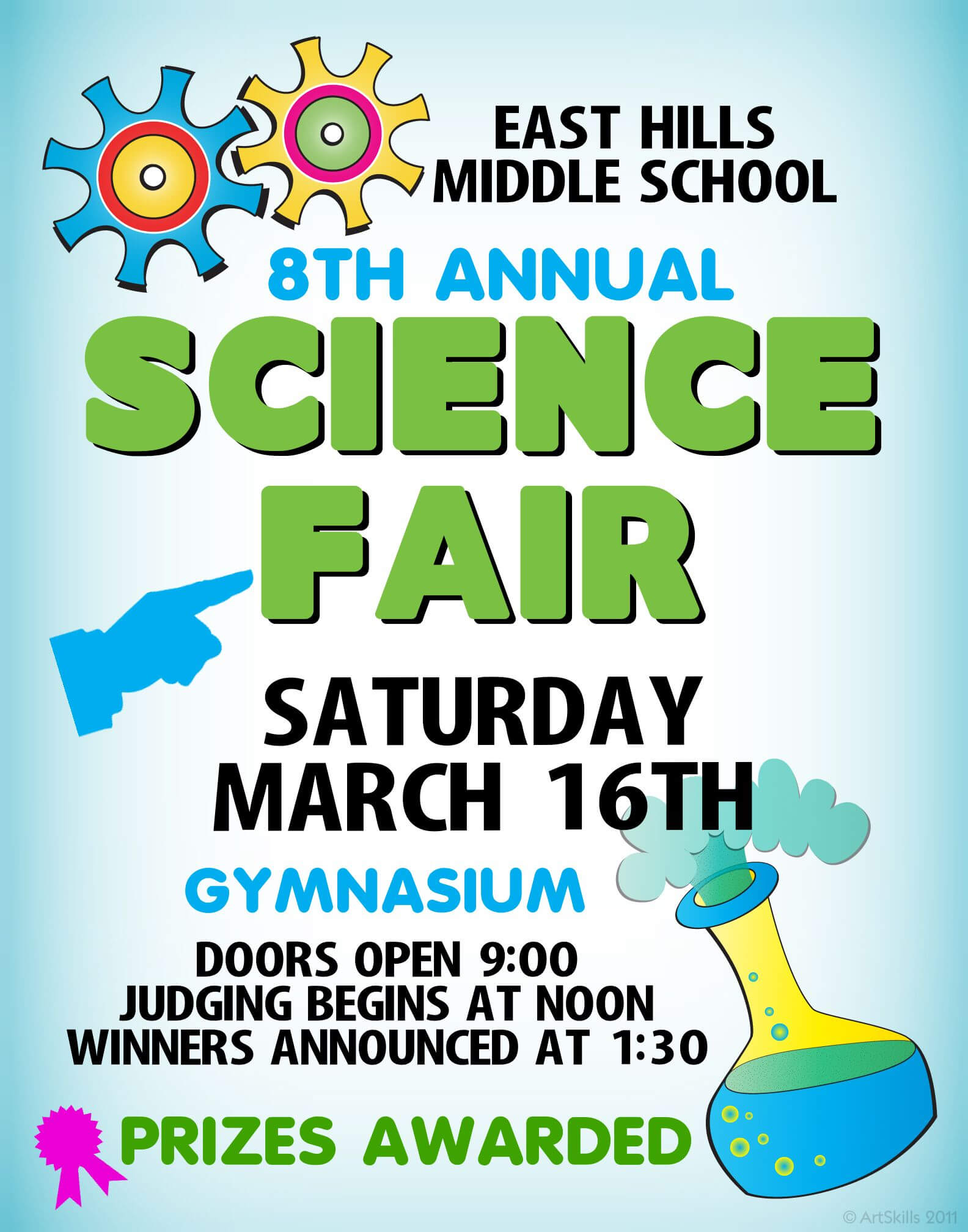Make A Science Fair Project | Poster Ideas – Middle School In Science Fair Banner Template