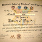 Make Your Own Harry Potter Hogwarts Diploma, Acceptance In Harry Potter Certificate Template