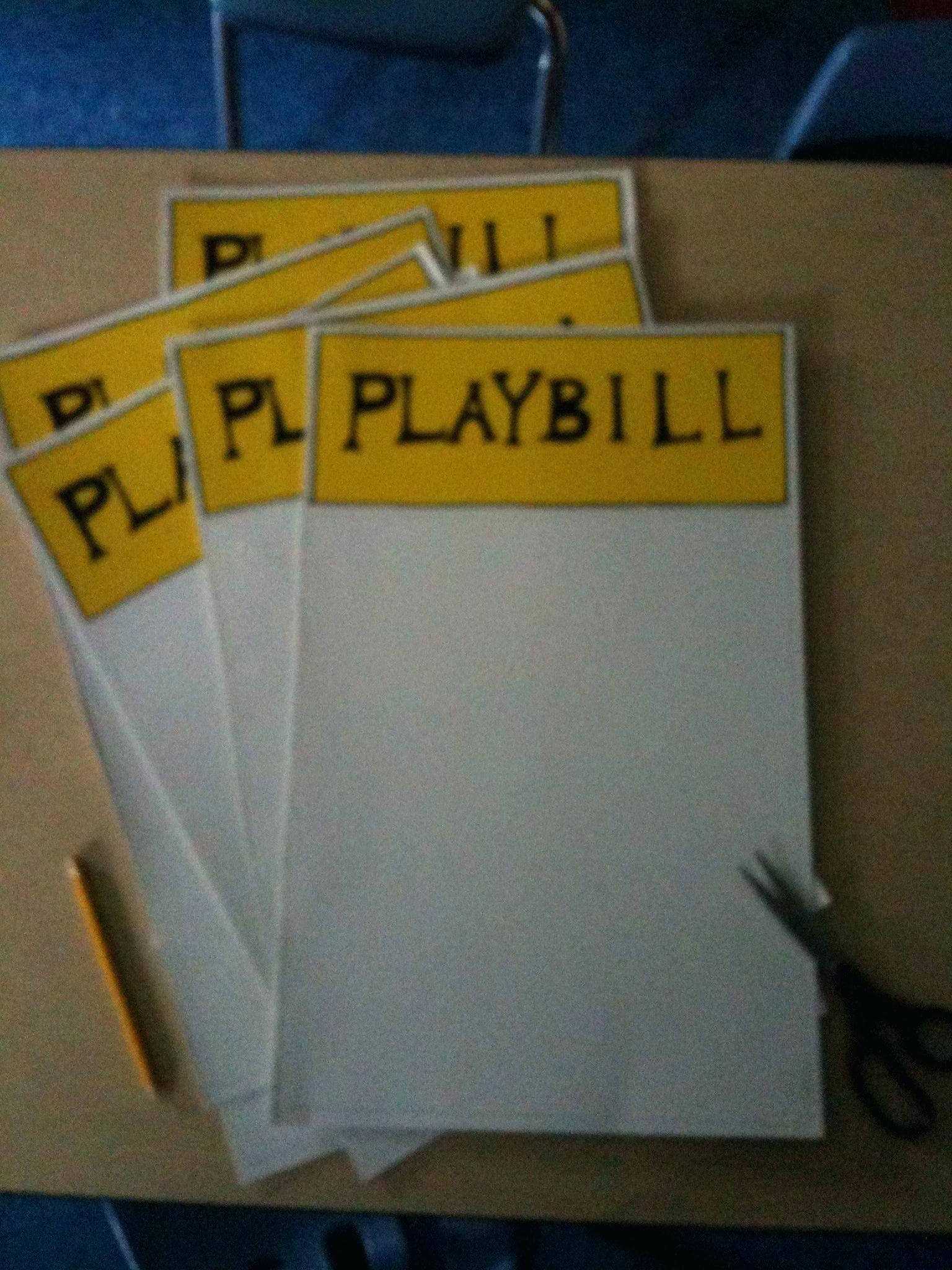 Make Your Own Playbill Template – Wovensheet.co Throughout Playbill Template Word