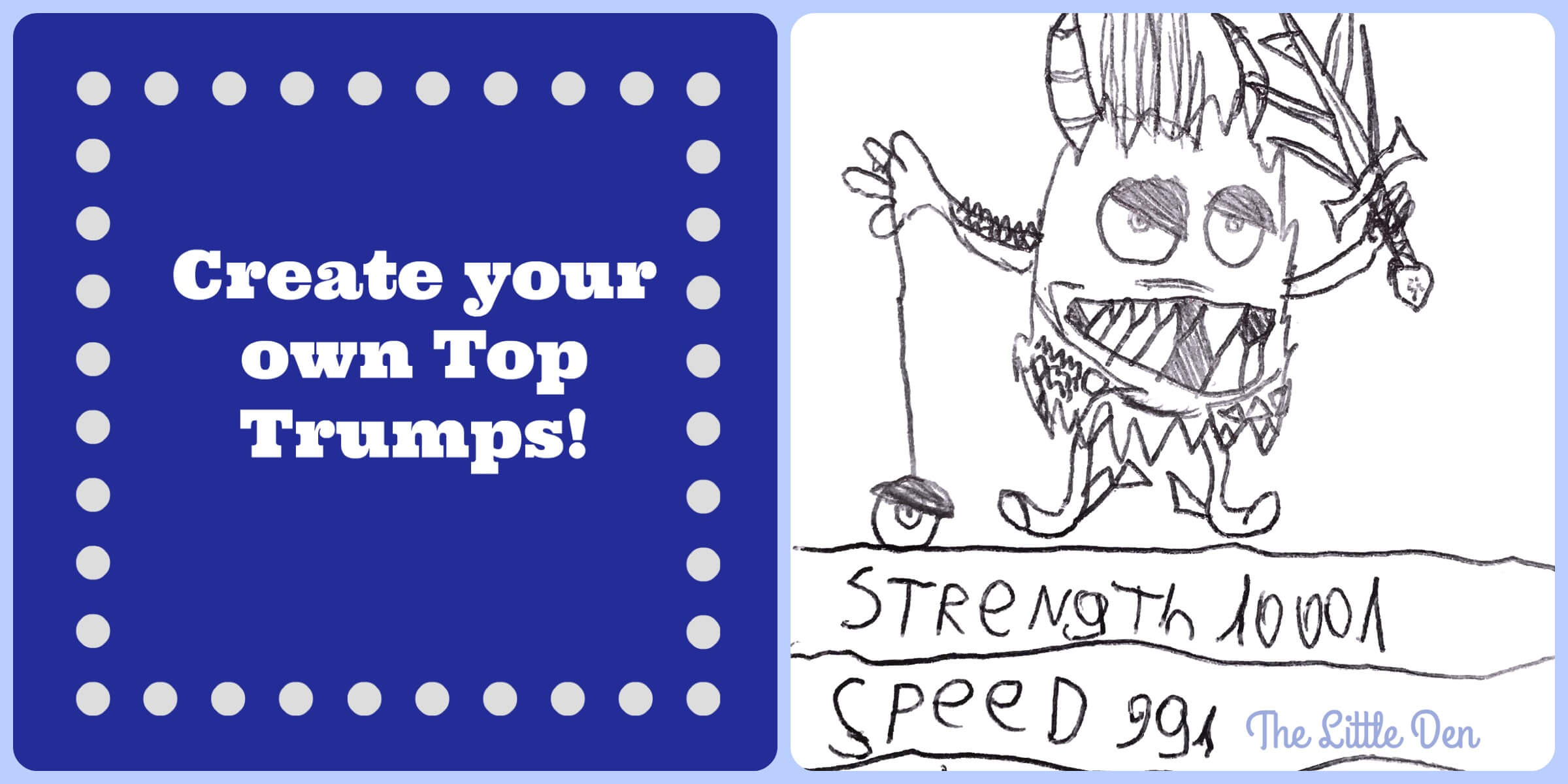 Make Your Own Top Trumps! Numeracy, Literacy & Writing Inside Top Trump Card Template