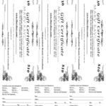 Mary Kay Printable Gift Certificates – Fill Online Within Mary Kay Gift Certificate Template