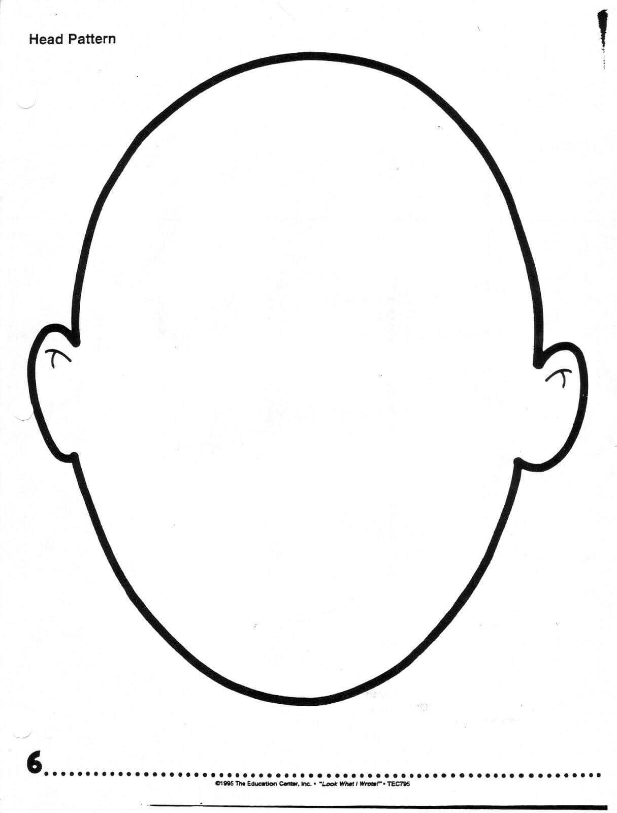 Mask Of Face Blank Cut Out – Google Search | Ice Breakers Intended For Blank Face Template Preschool