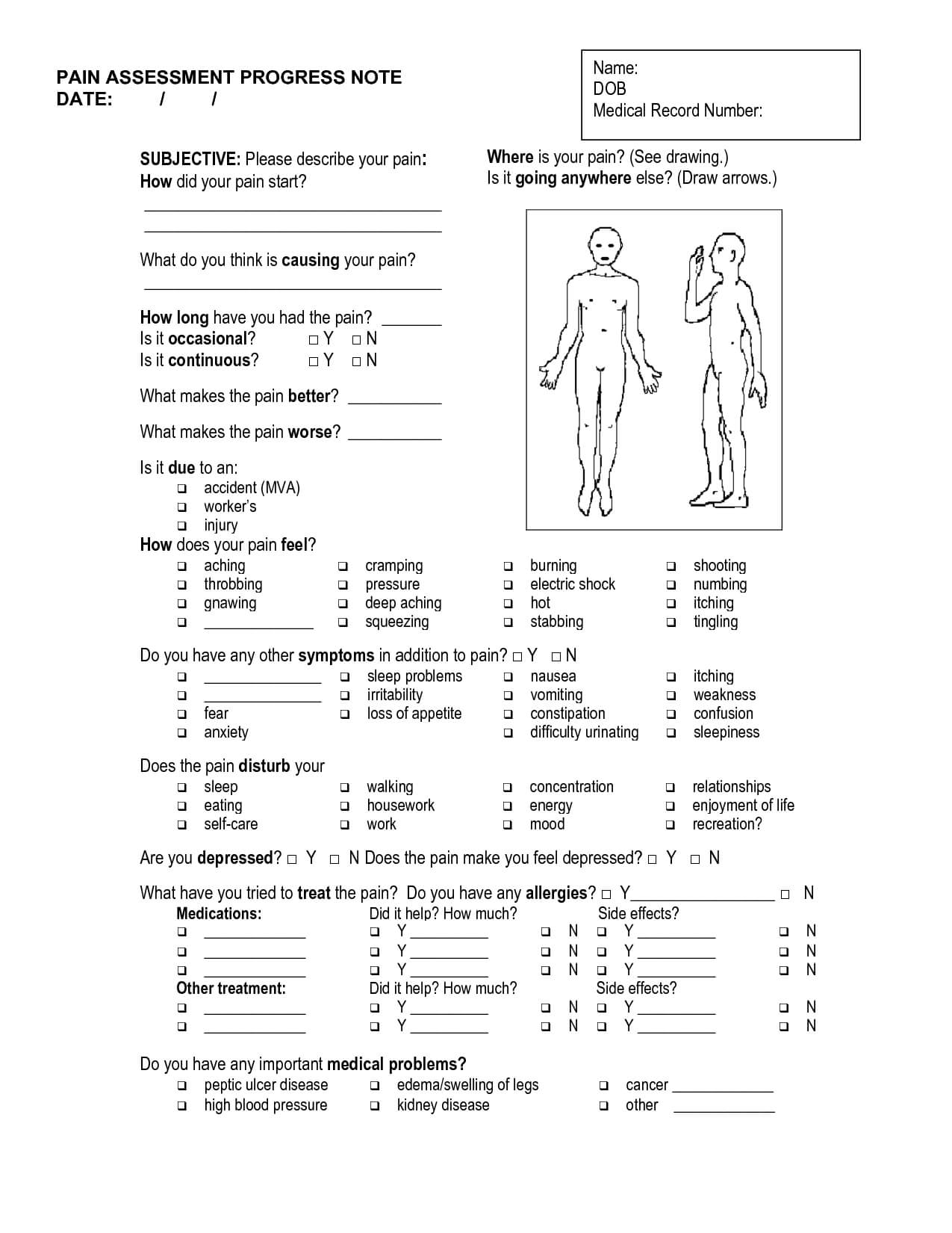 Massage Soap Notes Template | Health | Soap Note, Massage Intended For Soap Report Template