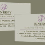 Massage Therapy Business Card Templates Free Therapist Inside Massage Therapy Business Card Templates