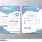 Medical Brochure – Leaflet Stock Vector. Illustration Of Throughout Healthcare Brochure Templates Free Download