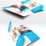 Medical Care And Hospital Trifold Brochure Template Free Psd In Medical Office Brochure Templates