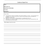 Medical Conference Report | Templates At With Regard To Conference Report Template