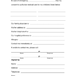 Medical Release Form Template – 30+ Medical Release Form Inside Chiropractic Travel Card Template