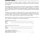 Medical Release Of Information Form Template. Authorization For Medical History Template Word