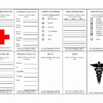 Medical Wallet Card Template Beautiful 58 Medication List Intended For In Case Of Emergency Card Template