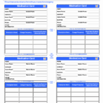 Medication Wallet Card Template Lovely My Medication Record For Medical Alert Wallet Card Template