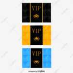 Membership Card Template Vector, Membership Card, Vip Card With Pvc Card Template