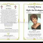 Memorial Cards For Funeral Template Free Great Free Funeral Within Memorial Brochure Template