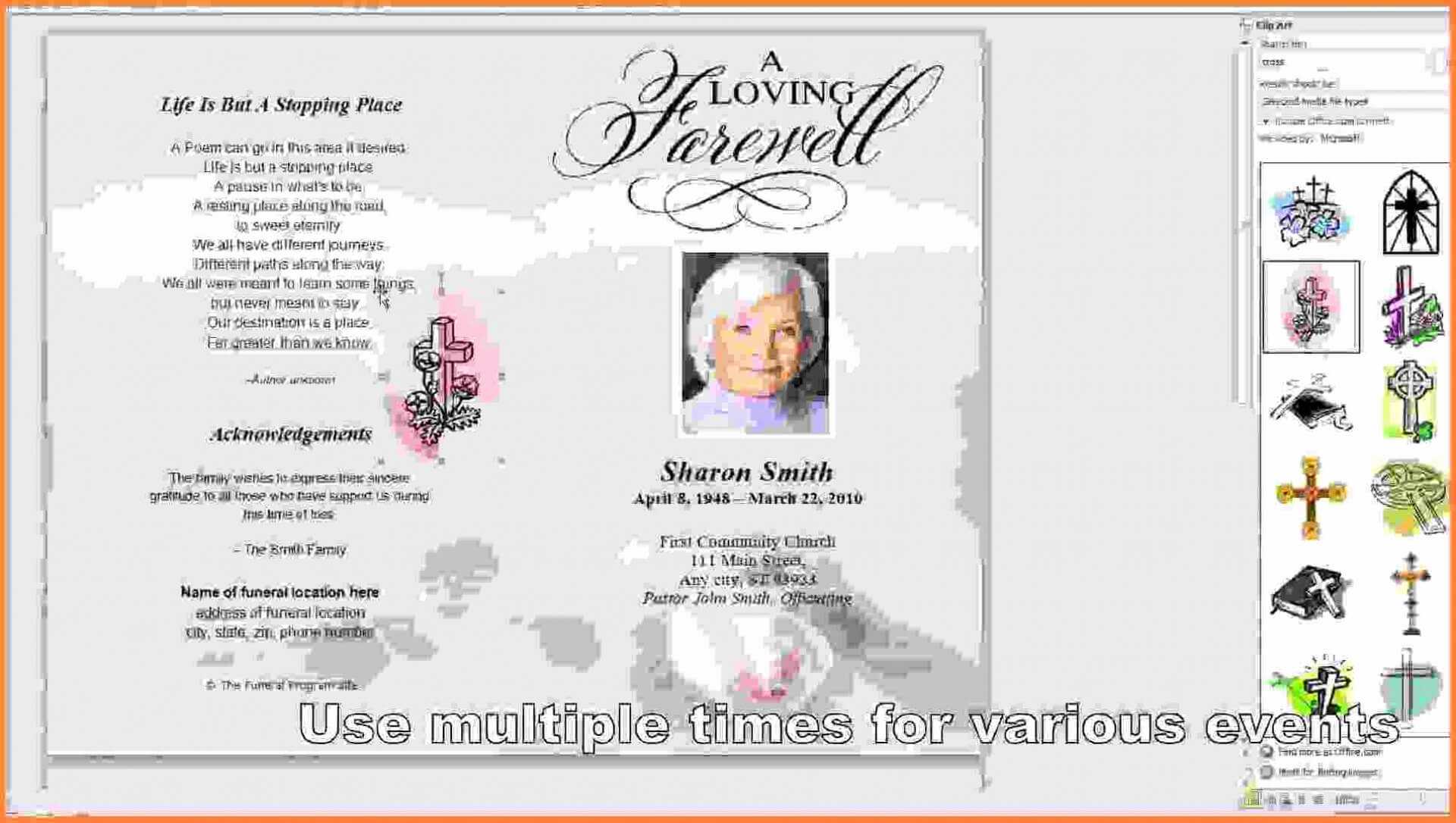 Memorial Cards Officeworks – Mallerstang Within Memorial Cards For Funeral Template Free