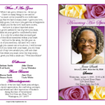Memorial Service Programs Sample | Choose From A Variety Of In Funeral Invitation Card Template