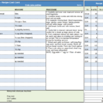 Menu & Recipe Cost Spreadsheet Template Regarding Restaurant Recipe Card Template