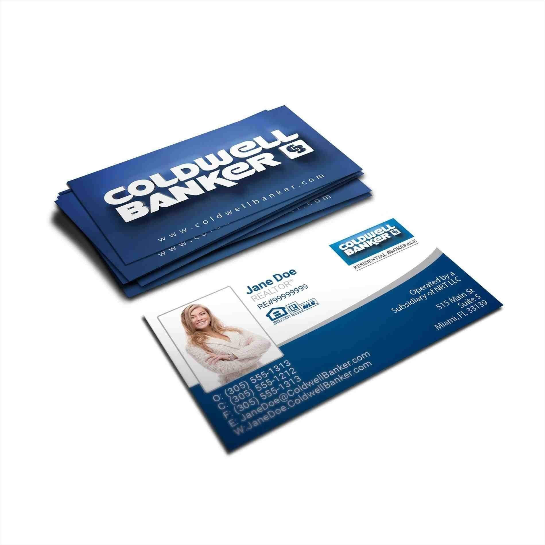 Merrill Corporation Coldwell Banker Business Cards Within Coldwell Banker Business Card Template