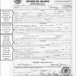 Mexican Birth Certificate Template Awful Mexican Birth Intended For Mexican Birth Certificate Translation Template