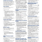 Microsoft Word 2010 Templates &amp; Macros Quick Reference Guide intended for Cheat Sheet Template Word