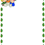 Microsoft Word Christmas Borders | Free Download Best For Christmas Border Word Template