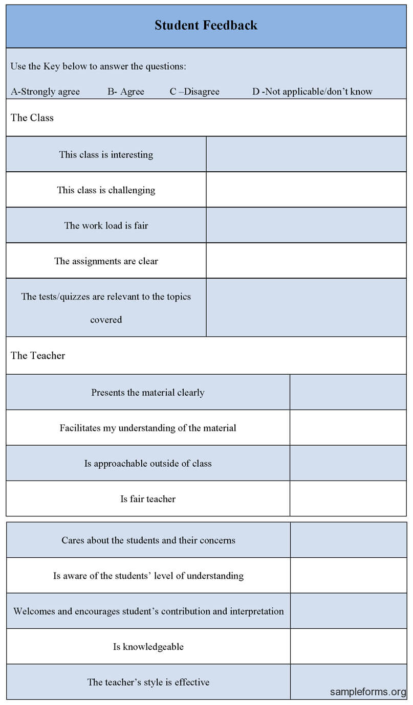 Microsoft Word Form Template 1920X2485 Customer Feedback With Regard To Student Feedback Form Template Word