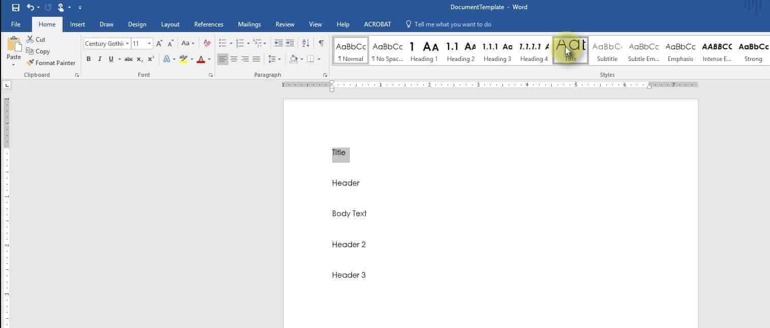 Microsoft Word Styles Themes And Templates Throughout Header Templates For Word