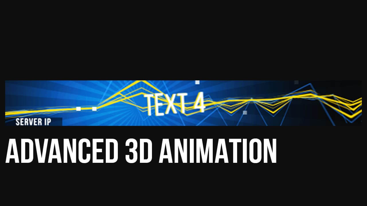 Minecraft 3D Animated Banner Template – "boomin' Beats" Regarding Animated Banner Templates