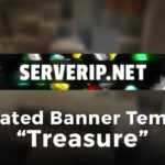 Minecraft Server Banner Template (Gif) – "treasure" For Minecraft Server Banner Template