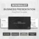 Minimalist Powerpoint Template With Regard To Save The Date Powerpoint Template