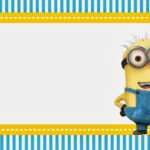 Minions Birthday Invitation Template Free Printable Within Minion Card Template