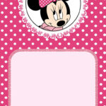 Minnie Mouse Birthday Invitation | Invitation Ideas For Pertaining To Minnie Mouse Card Templates