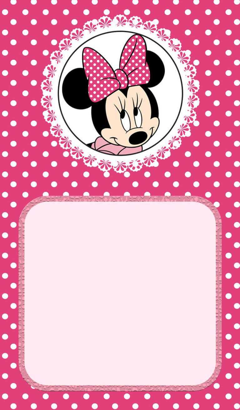 Minnie Mouse Birthday Invitation | Invitation Ideas For Pertaining To Minnie Mouse Card Templates