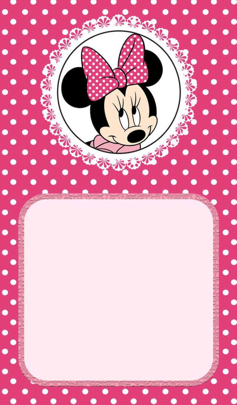 Minnie Mouse Birthday Invitation | Invitation Ideas For Pertaining To Minnie Mouse Card Templates