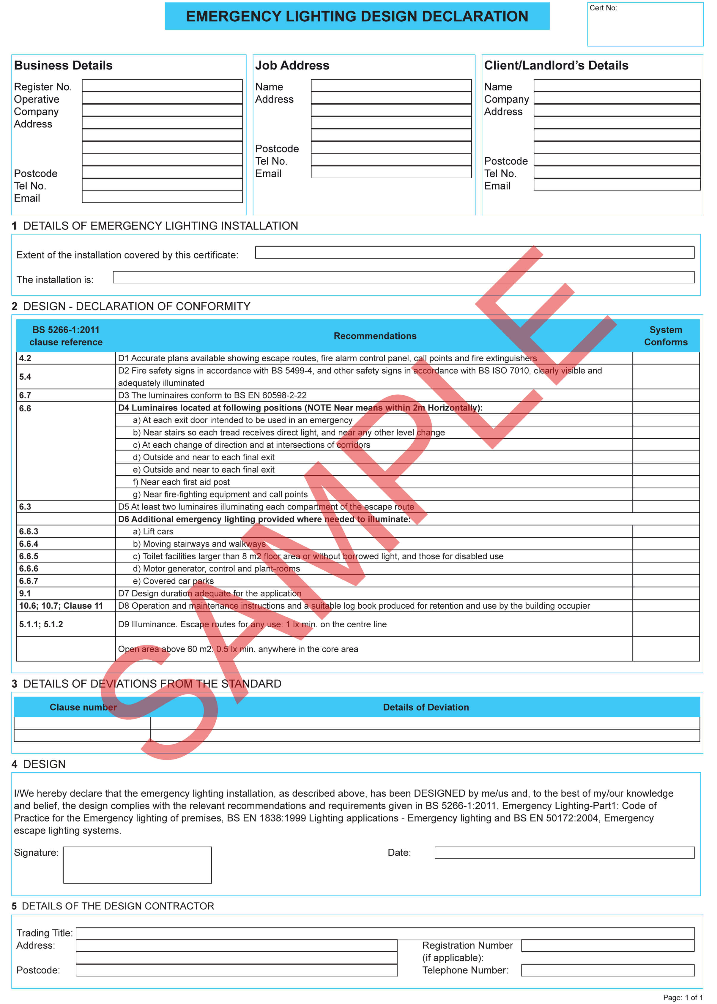 Minor Electrical Installation Works Certificate Template Inside Electrical Minor Works Certificate Template