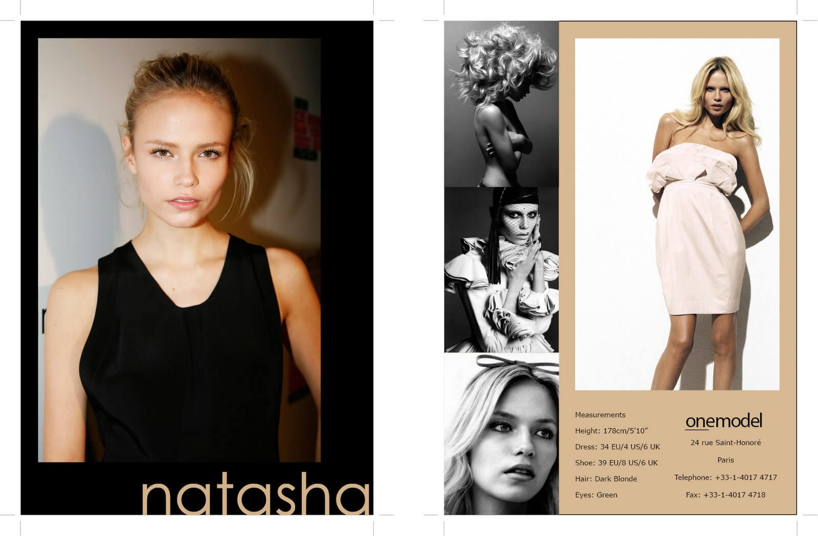 Modeling Comp Card Template. Designing Women Fash235. Model In Free Zed Card Template