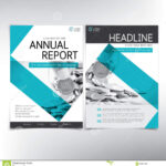 Modern Business And Financial Cover Page, Vector Template Throughout Cover Page For Annual Report Template