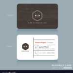 Modern Business Card Design Template Intended For Modern Business Card Design Templates