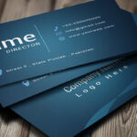 Modern Business Card Template Intended For Company Business Cards Templates