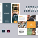 Modern Church Trifold Brochure – Brochures | Design: Graphic In Welcome Brochure Template