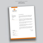 Modern Letterhead Template In Microsoft Word Free – Used To Tech With Regard To Free Letterhead Templates For Microsoft Word