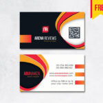 Modern Professional Business Card – Free Download | Arenareviews With Regard To Professional Business Card Templates Free Download