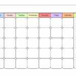 Month At A Glance Blank Calendar With Notes Download For In Month At A Glance Blank Calendar Template