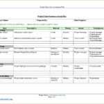 Monthly Status Report Template Roject Management Regarding Project Monthly Status Report Template