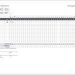 Monthly Timesheet Template For Excel And Google Sheets Intended For Expense Report Template Excel 2010