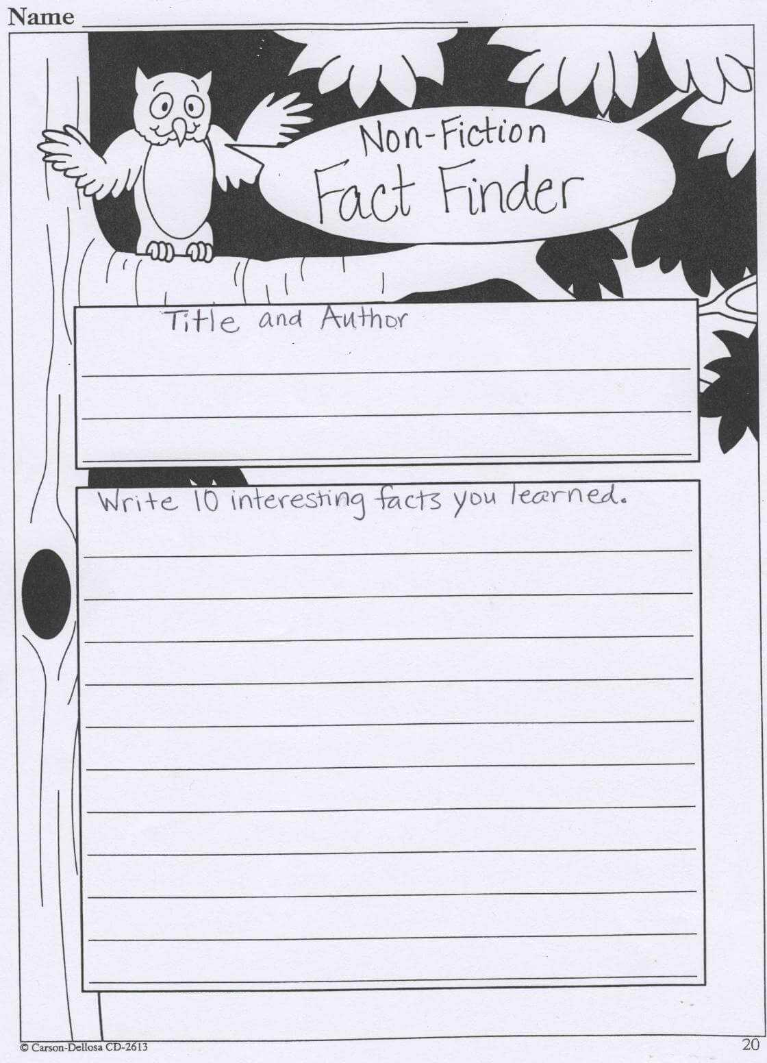 Mrs. Jenkins' Third Grade / Non Fiction Book Report Forms Regarding Nonfiction Book Report Template