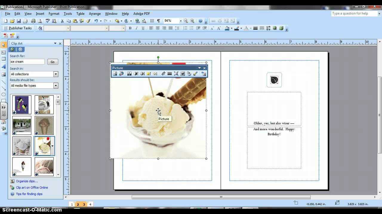 Ms Publisher Birthday Card With Regard To Birthday Card Template Microsoft Word