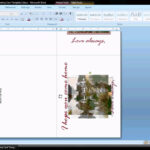 Ms Word Tutorial (Part 2) – Greeting Card Template Throughout Birthday Card Template Microsoft Word
