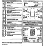 Multi Point Inspection Report Card As Recommendedford Intended For Car Damage Report Template