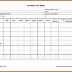 Multiple Employee Timesheet Free Then Awesome Biweekly Pertaining To Weekly Time Card Template Free