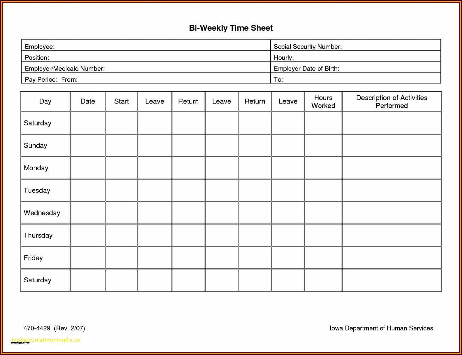 Multiple Employee Timesheet Free Then Awesome Biweekly Pertaining To Weekly Time Card Template Free